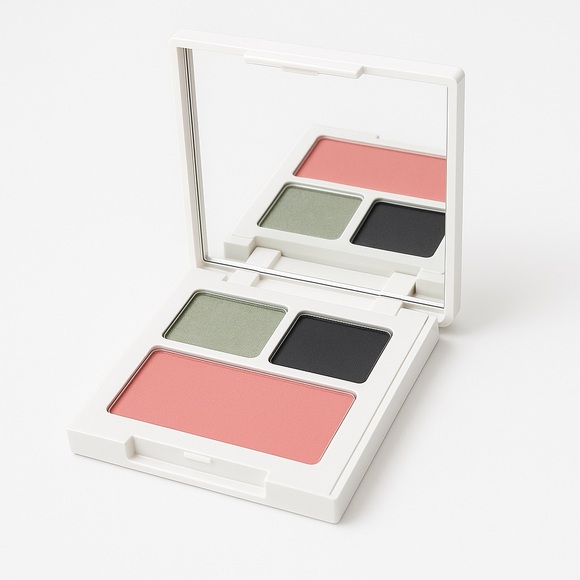 Clinique All About Shadow Duo/Blush SMOKE & MIRRORS/WAVE AFTER WAVE/CUPID - Picture 1 of 5
